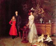John Singer Sargent Sargent  Familie Sitwell painting